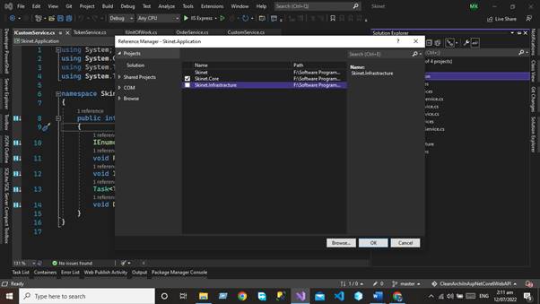Clean Architecture in Asp.net Core Web API